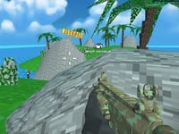 Blocky Combat SWAT Desert Storm Zombie - Shooting Thumbnail